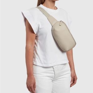 COPY - Monos Leather Metro Sling - Ivory/Cream